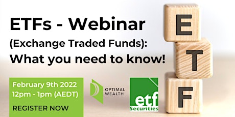 ETFs (Exchange Traded Funds): What you need to know! primary image