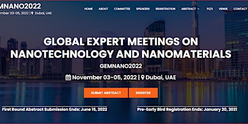 Global Expert Meetings on Nanotechnology and Nanomaterials | GEMNANO2022