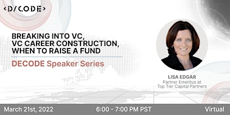 Breaking into VC, VC Career Construction, When to Raise a Fund