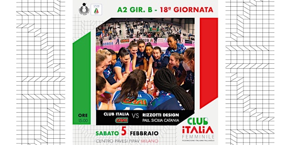 Club Italia CRAI vs. Rizzotti Design Pallavolo Sicilia Catania (35%)