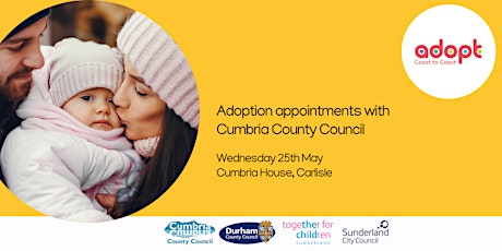 Adoption appointment in Carlisle with Cumbria County Council tickets
