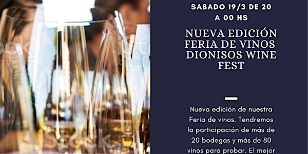 Feria de vinos DIONISOS WINE FEST