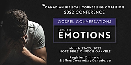 2022 Canadian Biblical Counseling Coalition "Gospel Conversations"