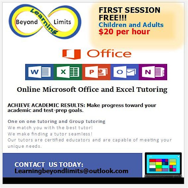 Microsoft Office and Excel Tutor image