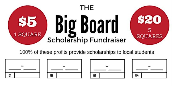 Big Board Scholarship Advance Sales - Super Bowl