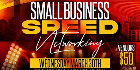Small Business Speed Networking - March 2022 primary image