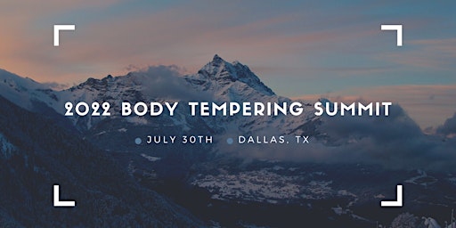 2022 Body Tempering Summit