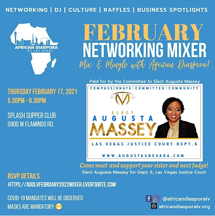 ADOLV February Networking Mixer image