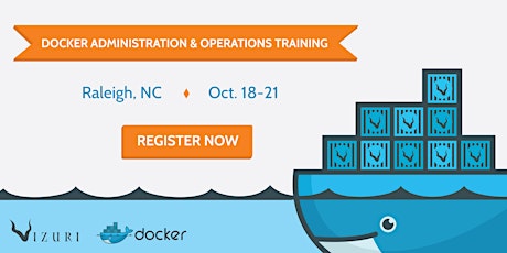 Raleigh, NC: Docker Administration & Operations - Official Training - 4 Days primary image