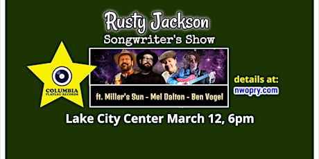 Rusty Jackson - Songwriter Night!