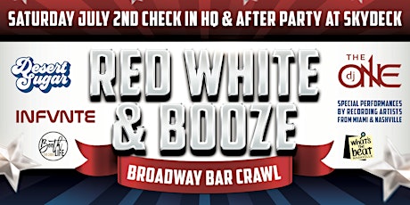 Red White & Booze Broadway Bar Crawl tickets