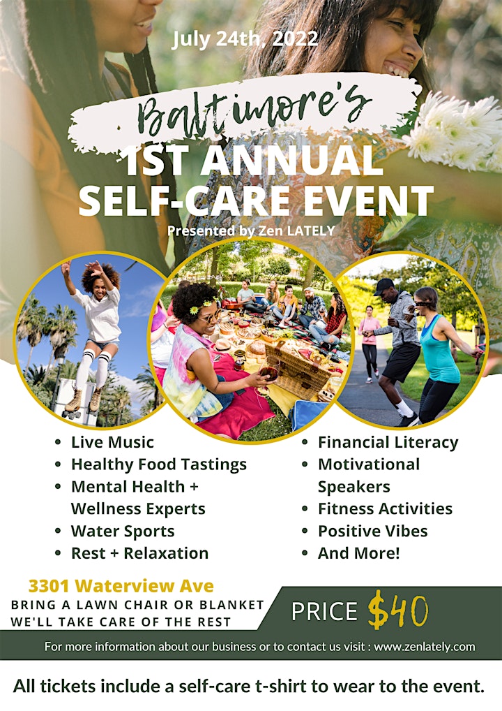 Baltimore's 1st Annual Self Care Day