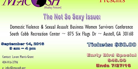 Domestic Violence & Sexual Assault Conference primary image