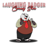 Logotipo da organização Laughing Badger Comedy Show