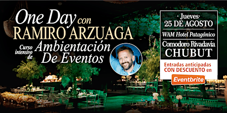 Imagen principal de One day con Ramiro Arzuaga en Comodoro Rivadavia - CHUBUT en el WAM Hotel Patagonico
