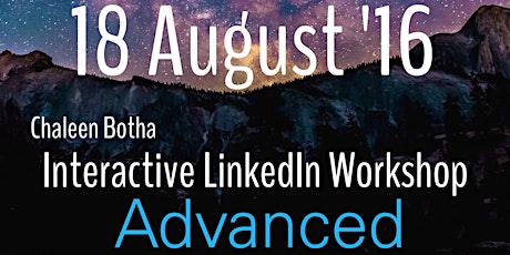 LinkedIn Interactive Workshop - Advanced primary image