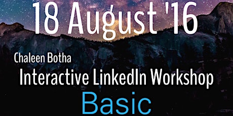LinkedIn Interactive Workshop - Basic primary image