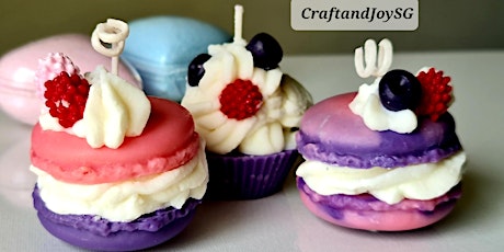 Macaron and Cupcake candle making workshop tickets