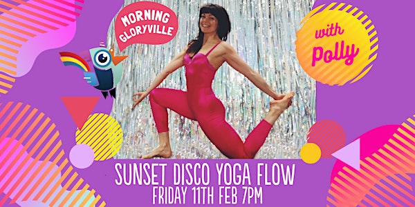 Morning Gloryville Sunset Disco Yoga