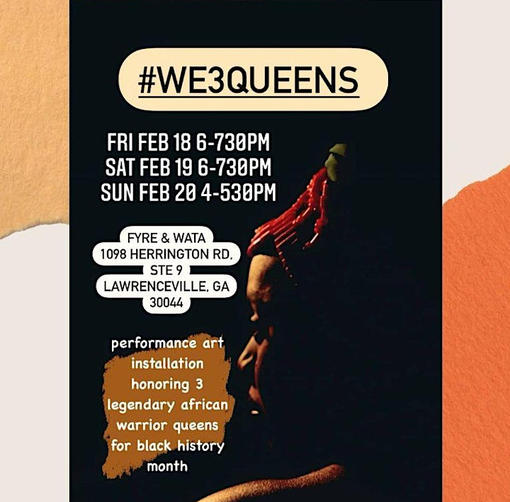 #We3Queens Live Art/Human Installation II image