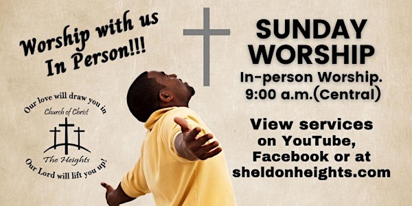 SHCC's Sunday Worship