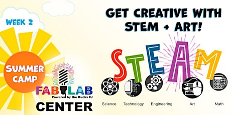 Get Creative with STEM + Art! - Fab Lab Summer Camp Week 2 tickets