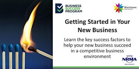 Getting Started in Your New Business tickets