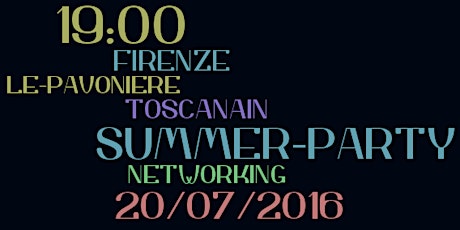 Immagine principale di ToscanaIN Summer Party: Idee per viaggi alternativi & aperitivo di business networking 