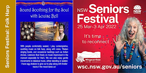 Seniors Festival 2022 - Sound Soothing with Louise Bell