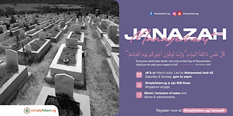Janazah Management Course (March 2022) @ Still Road (2-Days) primary image
