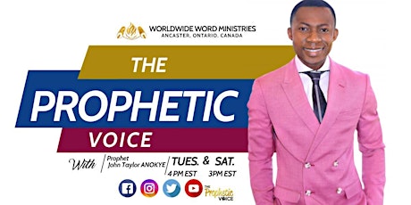 THE PROPHETIC VOICE tickets