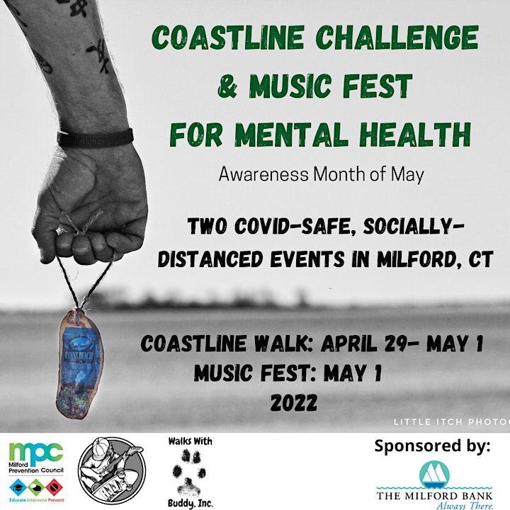 3rd Annual Milford Coastline Challenge & Music Fest for Mental Health image