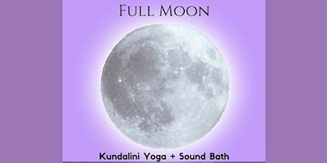 Full Moon Kundalini Yoga + Sound Bath primary image