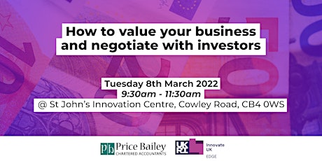 Immagine principale di How to value your business and negotiate with investors 