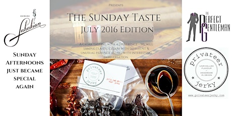 The Sunday Taste - July 2016 Edition with Privateer Jerky - Postponed primary image