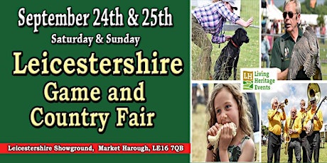 Leicestershire Game and Country Fair tickets