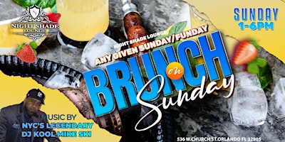 ANY GIVEN SUNDAY “THROWBACK BRUNCH PARTY”