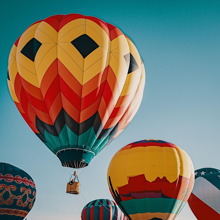 Sunday Painters: Acrylic Hot Air Balloons image