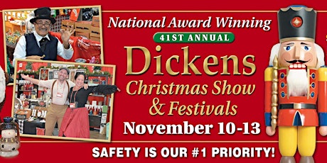 41st Annual Dickens Christmas Show & Festivals tickets