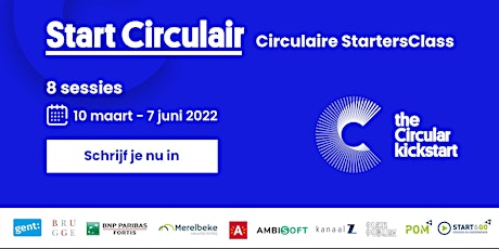 Imagem principal do evento START CIRCULAIR- SESSIE 4 -ZIT ER SYSTEEM IN JE CIRCULAIRE BUSINESSIDEE II