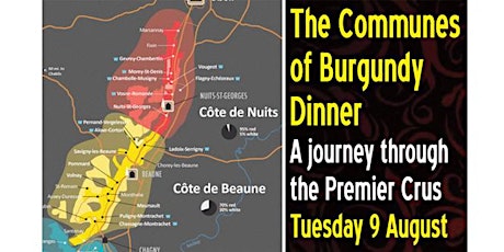 The Communes of Burgundy Dinner primary image