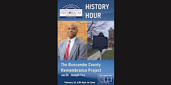 WNCHA History Hour - The Buncombe County Remembrance Project