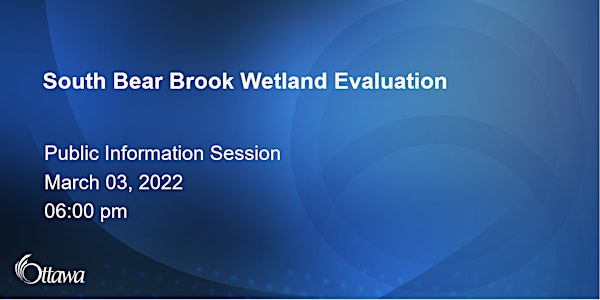 Wetland Evaluation / Évaluation des zones humides South Bear Brook