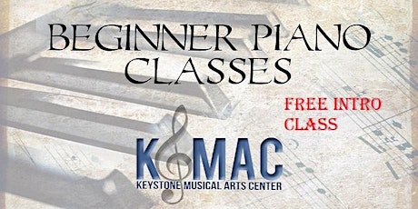Free Introductory Piano Class (youth) tickets