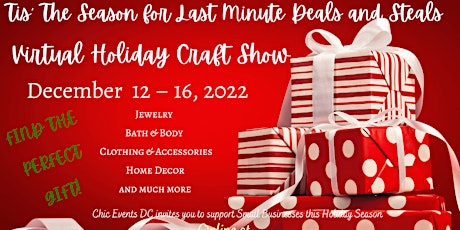 Last Minute Deals & Steals Holiday Show ~ Online Event