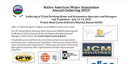 Native American Water Association Gathering and Tradeshow 2022