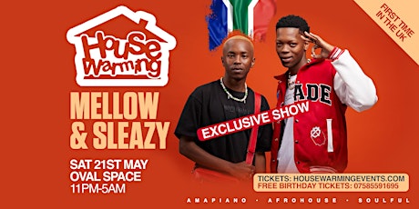House Warming presents Mellow & Sleazy tickets