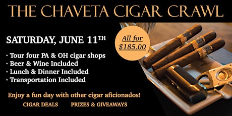 Chaveta Cigar Crawl tickets