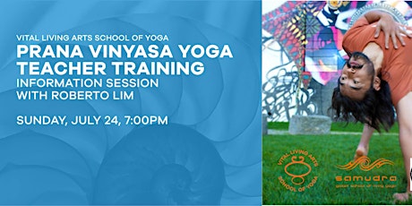 Info Session for Prana Vinyasa Yoga Teacher Training primary image