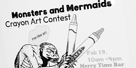 Monster and Mermaid Crayon Art Contest primary image